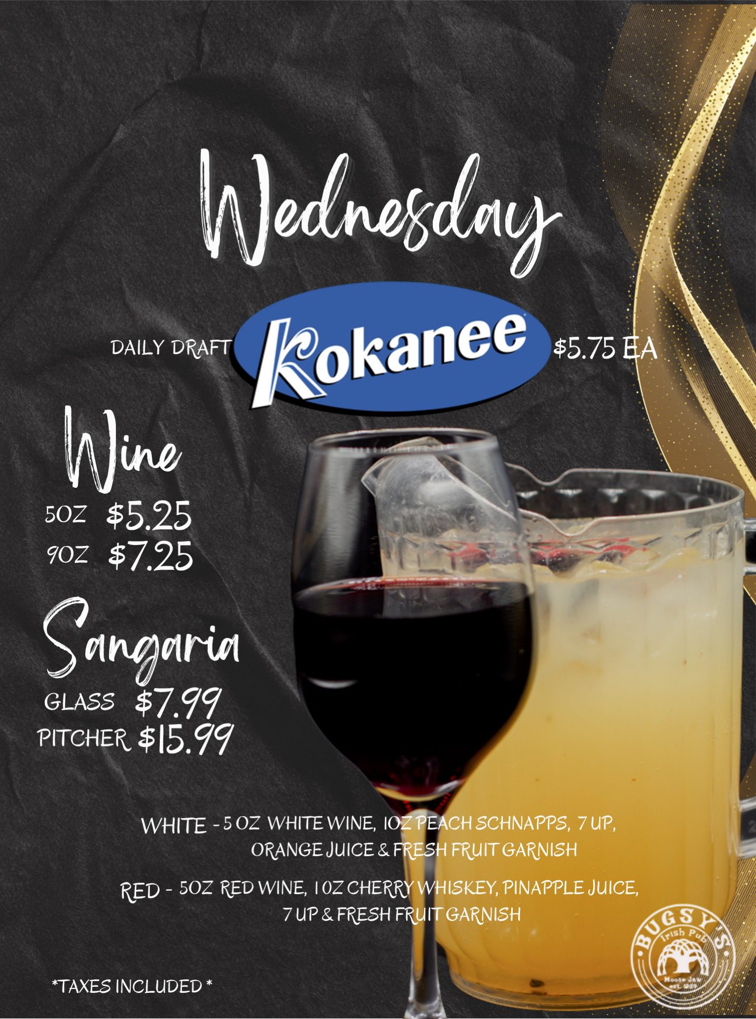 Wednesday Drink